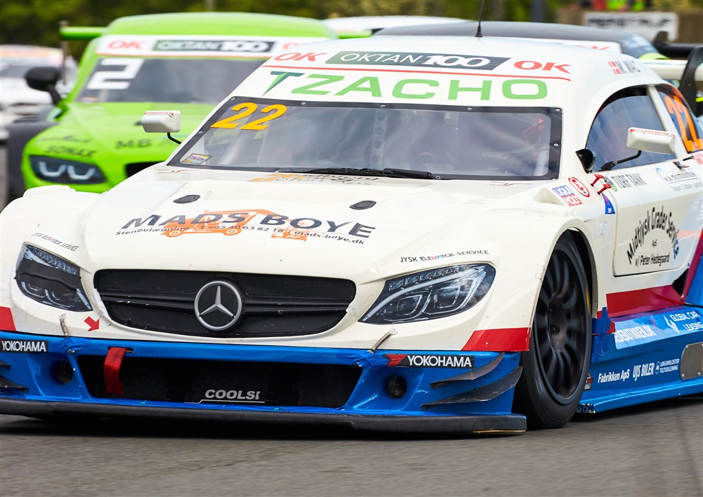 Mikkel Mac udbyggede sin føring i Super GT med to heatsejre.
(Foto: Ib Trebbien)